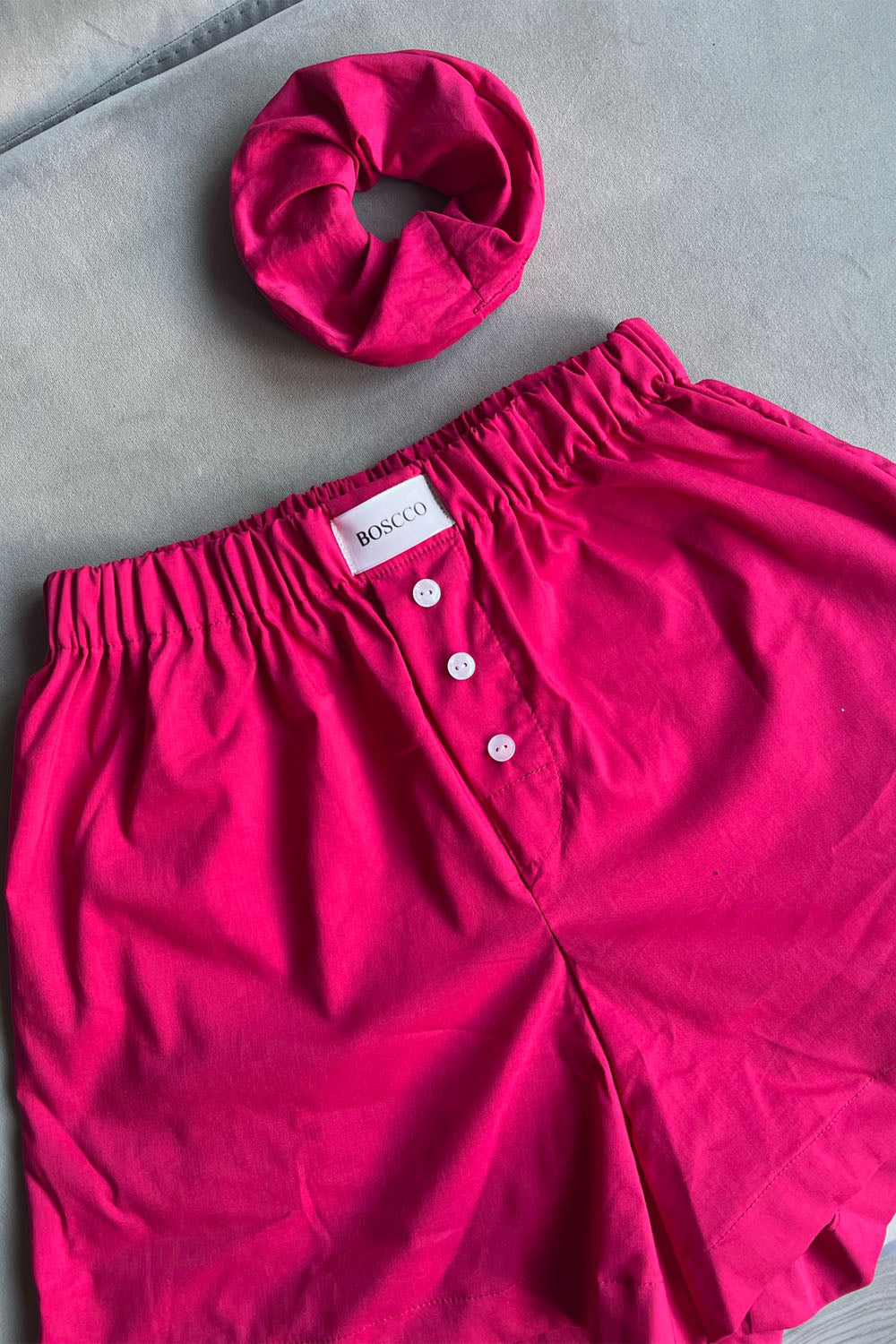 Zestaw szorty Pink + frotka