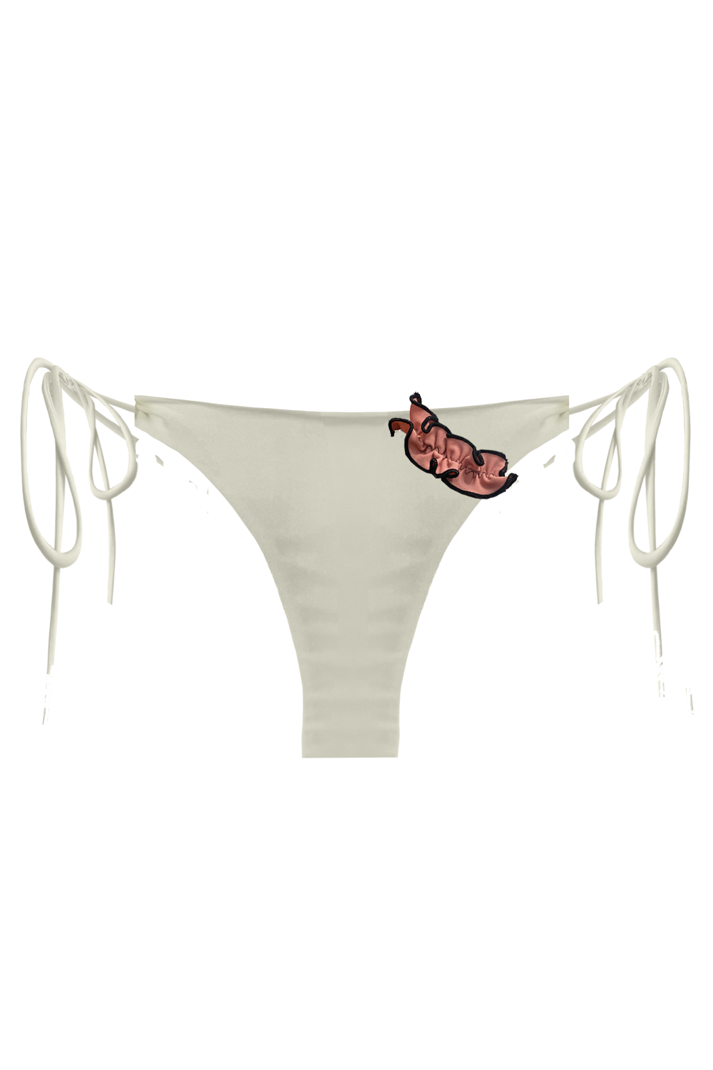 JAMIE DÓŁ ECRU-PINK WIĄZANY