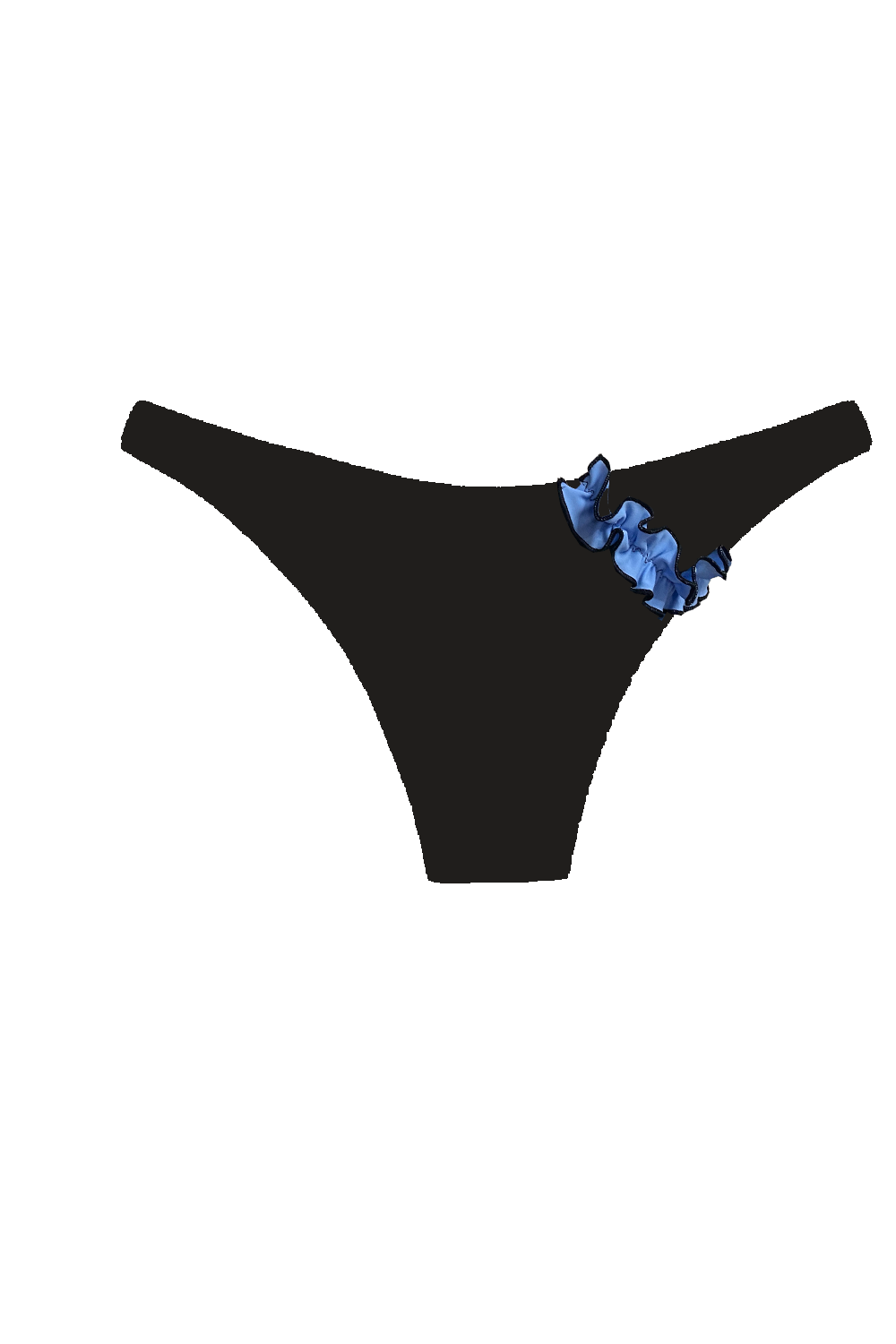 LILA BLACK-BLUE BIKINI BOTTOM