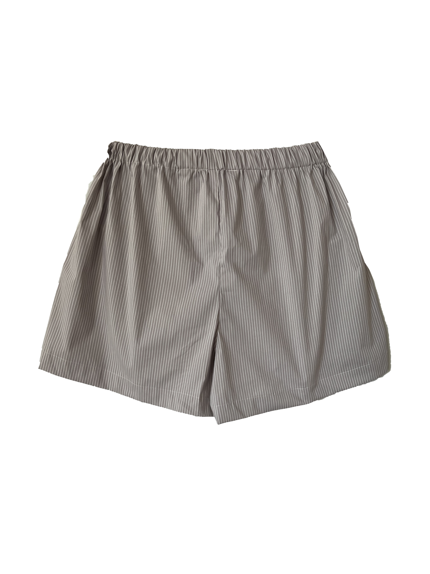 Shorts Beige Striped
